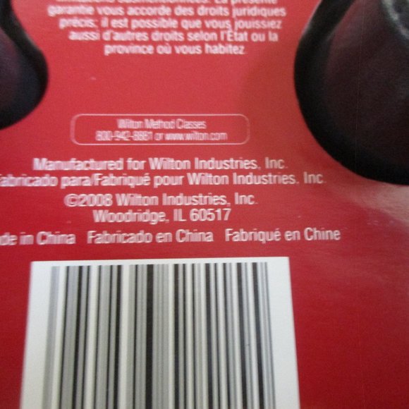 WILTON MINI CAKE PAN Christmas Molds CHRISTMAS TREES AND GINGERBREAD V… - Picture 6 of 6